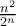 \frac{n^2}{2^n}