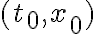 (t_0,x_0)