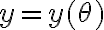 y=y(\theta)