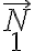 \vec{N}_1
