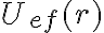 U_{ef}(r)