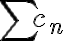 \sum c_n
