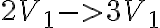 2V_{1}->3V_{1}