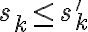 s_k \leq s_k'