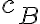 c_B