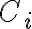  C_i 