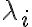 \lambda_i
