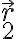\vec{r}_2 \vec{r}_2