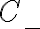 C_-