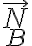 \vec N_B