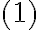 (1)