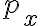 p_x