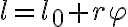 l=l_{0}+r \varphi