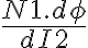 \frac{N1.d \phi }{dI2} \frac{N1.d \phi }{dI2}