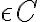\epsilon C