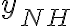 y_{NH}