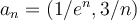  a_n= (1/e^n,3/n) 