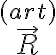 \vec R^{(art)}