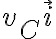  v_C \vec{i}  