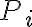 P_{i}