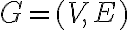 G=(V,E)