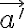  \vec{a'} 