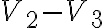 V_2-V_3