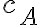 c_A