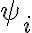 \psi_i