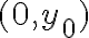 (0, y_0)