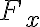  F_x 