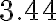 3.44 3.44