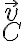 \vec v_C