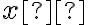 x²