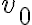v_{0}
