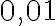 0,01