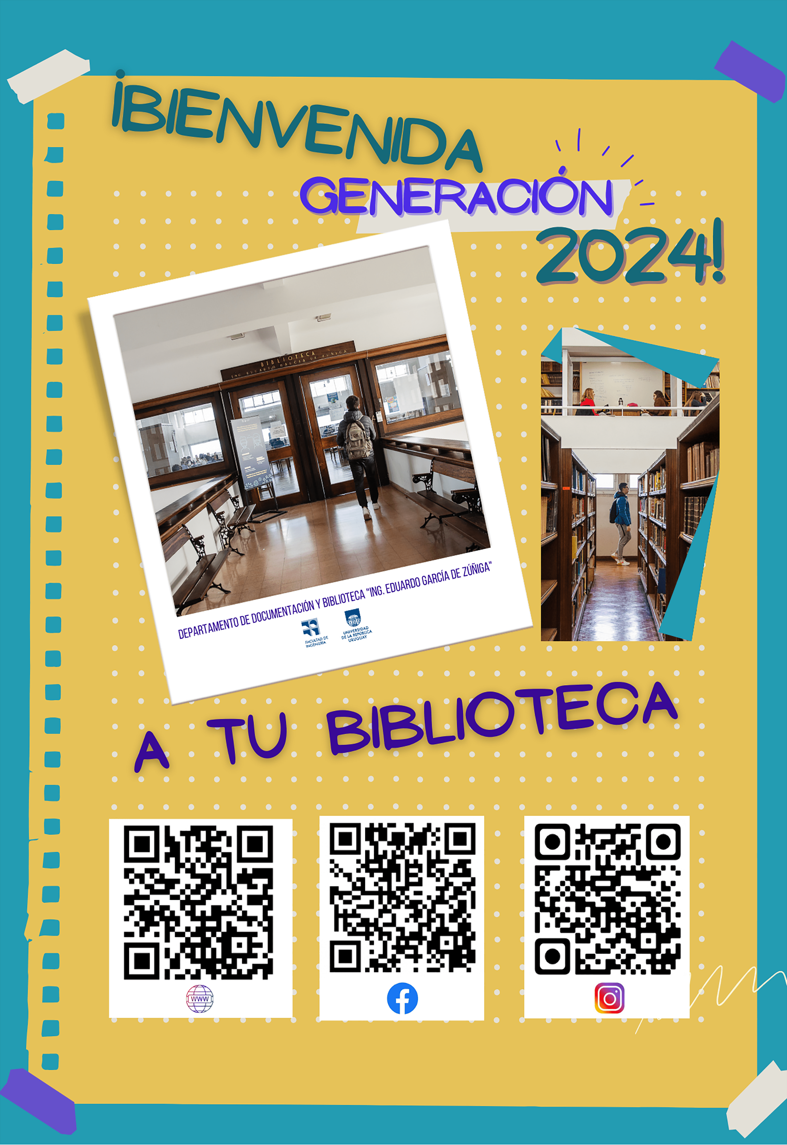 Póster de Bienvenida Generación 2024