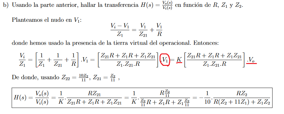 Corrección del ejercicio 1, segundo parcial 2020