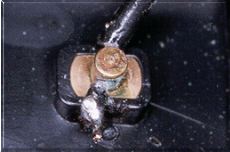 Dry joint - mains connection arcing