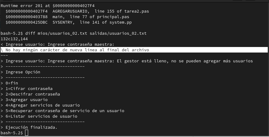 error con diff