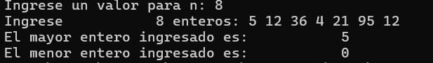 Ejecución del código